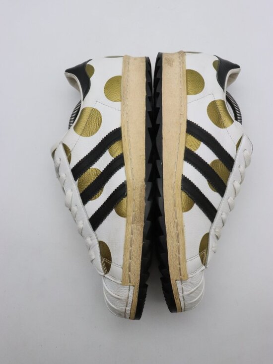 Adidas x Jeremy Scott  Men\'s Size 11 JS Polka Dot Blue White Superstar Sneakers main image 12